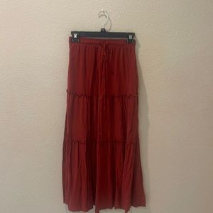 Boho long skirt
